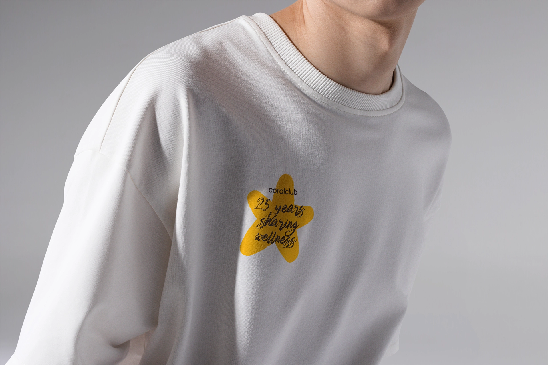 T-shirt "25th anniversary" milk