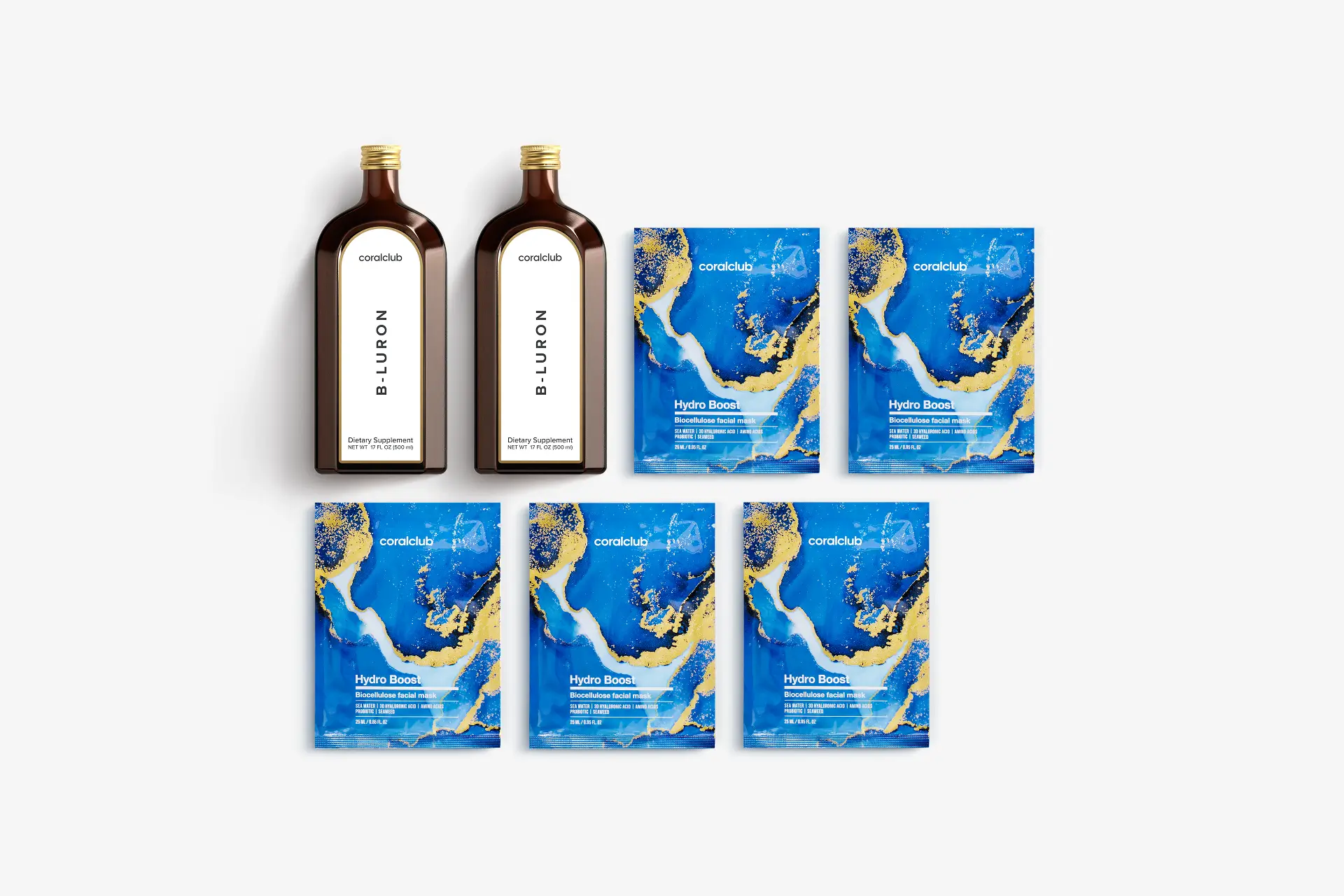 B-Luron + Hydro Boost Biocellulose Facial Mask