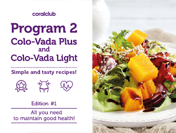 Brochure "Colo-Vada - simple and tasty" (recipe book)