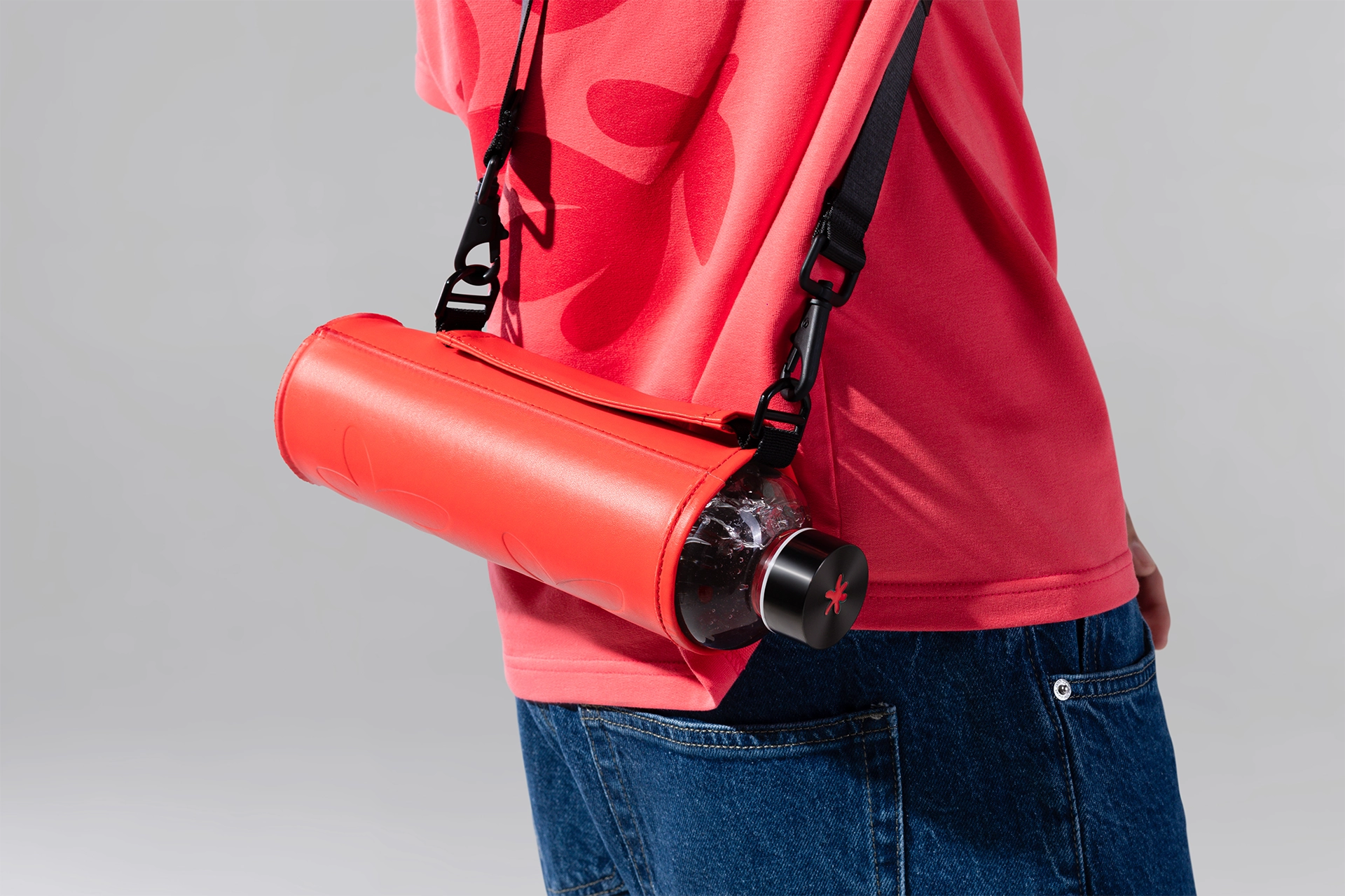 Glass bottle "25th anniversary"